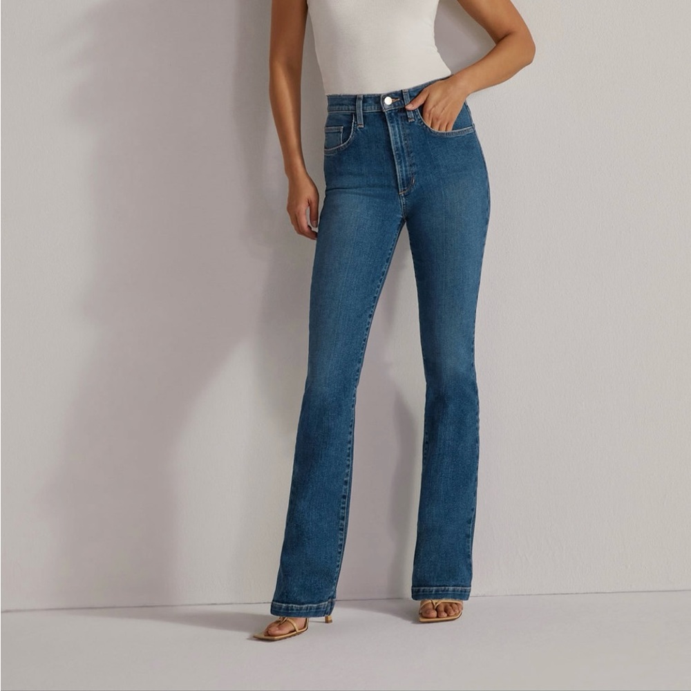 Favorite Daughter The Valentina Super High Rise Mini Bootcut - Ascot